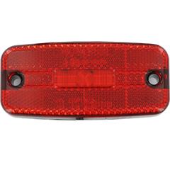 Lampe Markering rød 12-24V LUCIDITY