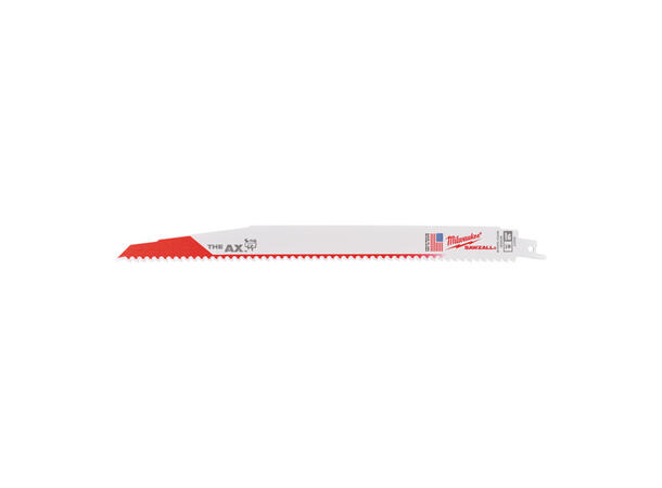 Milwaukee Bajonettsagblad AX A x 300 x 5 Tpi - 5 pcs 