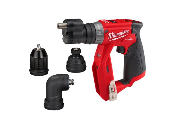 Milwaukee Bor/Skrutrekker M12 FUEL 34Nm med utskiftbare hoder 