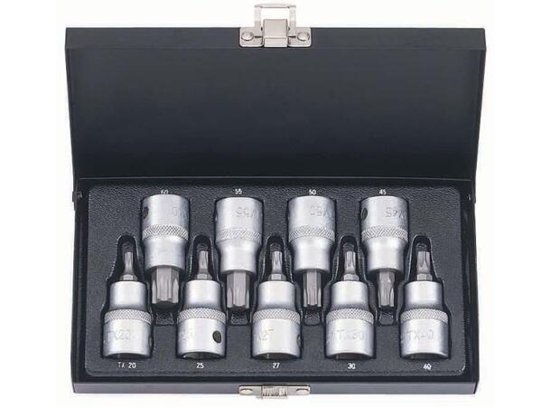 Pipesett 1/2" Torx T20 - T60 