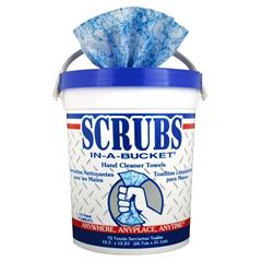 Renseservietter "Scrubs In-A-Bucket"(72) Bøtte à 72 stk