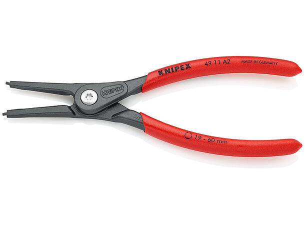 Segeeringstang 140mm Rett Utv 19-60mm Knipex 