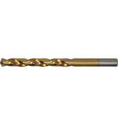 Spiralbor DIN 338 HSS-TiN, Type N TiN