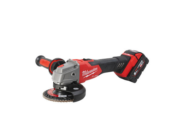 Vinkelsliper 125mm m/batt Milwaukee M18 FUEL 
