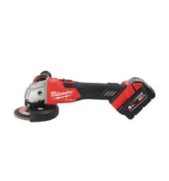 Vinkelsliper 125mm m/batt Milwaukee M18 FUEL