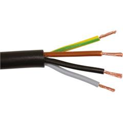 Kabel Pvc Sort 4X1 (50)
