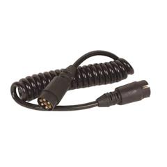 Kabel Spiral 7-Pol L=1,6M m/2 Han Ktk.
