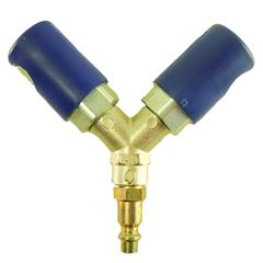 Y-kopling 3/8" Kompositt Komplett ISO-kopling