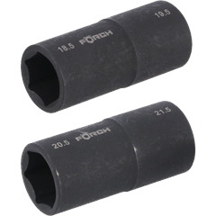 1/2" Hjulpiper m/innv 4-kt Sett a 2 stk
