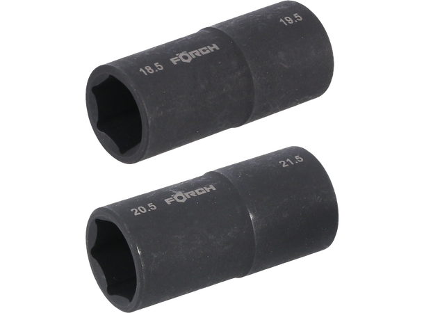 1/2" Hjulpiper m/innv 4-kt Sett a 2 stk 