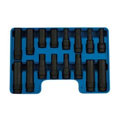 Låsehjulmuttersett universal 16pc