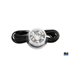 Markeringslys 6 LED Hvit Hvit Gylle 5M Kabel (MAR702)