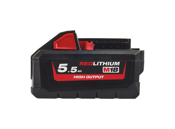 Milwaukee Batteri 18V 5,5Ah Milwaukee M18 HB5.5 