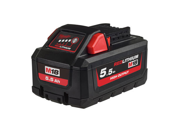 Milwaukee Batteri 18V 5,5Ah Milwaukee M18 HB5.5 