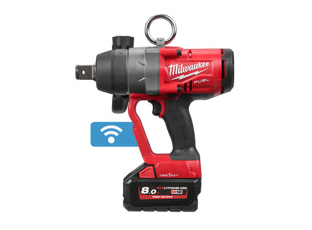 Muttertrekker 1" Friksj.ring 2x8A+Lader Milwaukee M18 FUEL™ ONE-KEY ™ 1" 