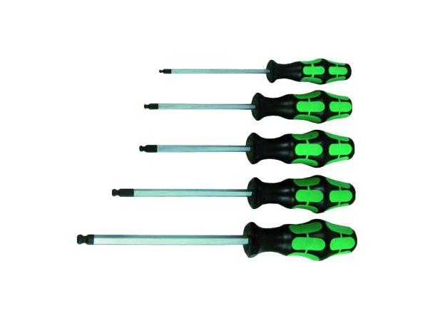 Skrutrekker Sett Unb M/Kule 3-8Mm 