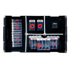 Sortiment batterier AAA/AA + 9V