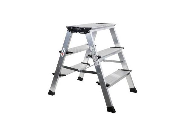 Montørbukk Aluminium 2X3 Trinn 