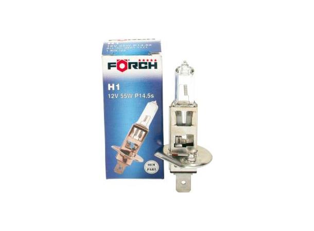 12V Lyspære H1 55W (12258) P14,5s 