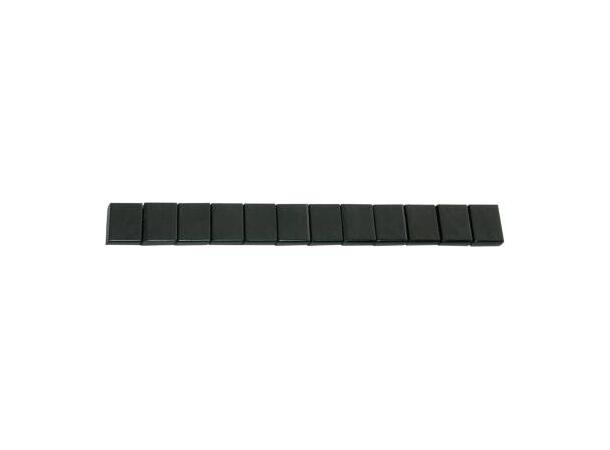 Klebelodd Pakke 60g Blyfri 12 x 5gr Blyfri Sort/Stålf (300) 