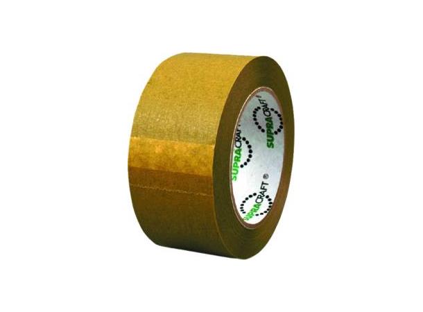 Pakketape Kraftig 50mm kraftpapir (50M) 