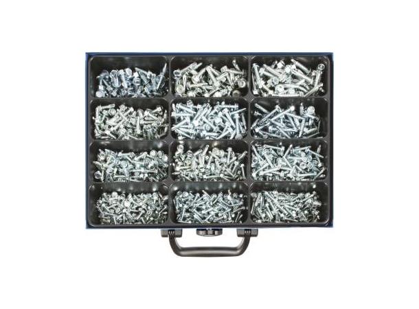 6kt Skruer Selvborrende DIN7504K 4,2x13 - 6,3x32  (1000) 
