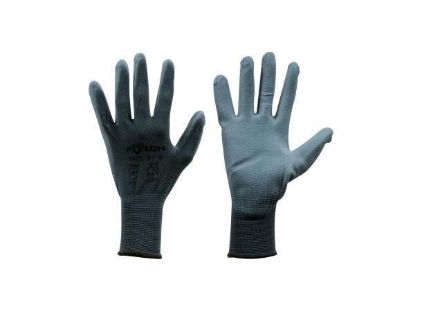 Nylon/Pu Strikkhanske 8 