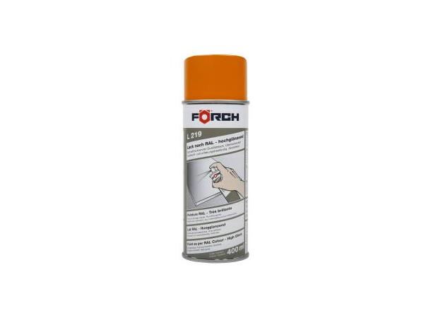 Lakk Gul-Orange Høyglans L219 R2000 400 ml 