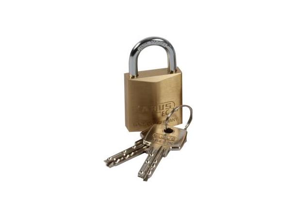 Hengelås Messing ABUS 30mm 