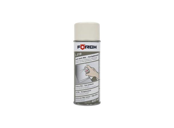 Lakk Perlehvit Høyglans L219 R1013 400 ml 