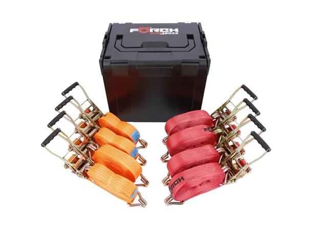 Lastestropper sortiment VAROBOXX 9 deler 