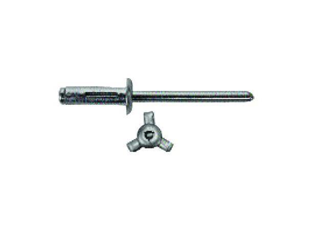 Popnagler m/Splitt Alu/Alu 4,8 X 24,5mm 