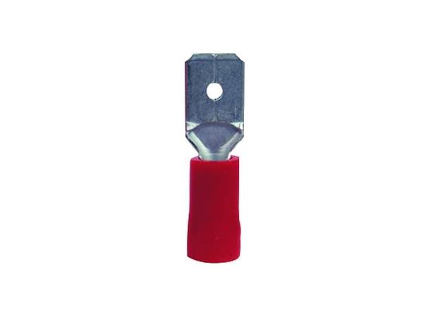 Kabelsko  Flat Han Rød (ET36) 6,3mm 