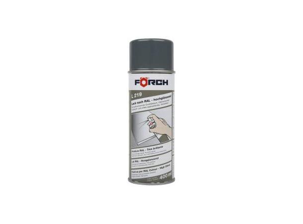Lakk Basalt Grå Høyglans L219  R7012 400 ml 