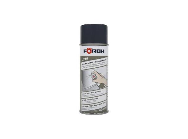 Lakk Grafittgrå Høyglans L219  R7024 400 ml 