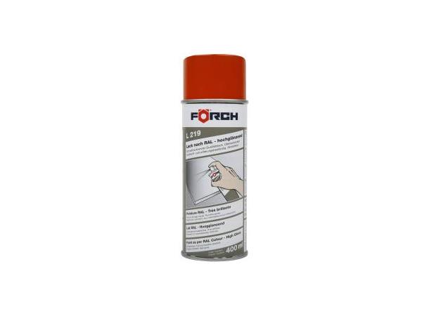 Lakk Rød-Orange Høyglans L219 R2001 400 ml 