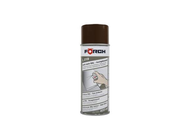 Lakk Sepiabrun Høyglans L219  R8014 400 ml 