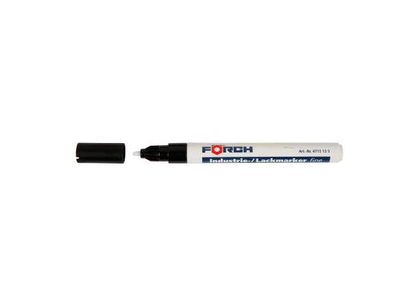Industri-/Lakkpenn Fin Sort 1-2 mm Permanent Marker Edding 751 