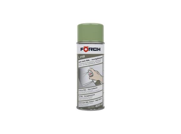 Lakk Bladgrønn Høyglans L219  R6021 400 ml 