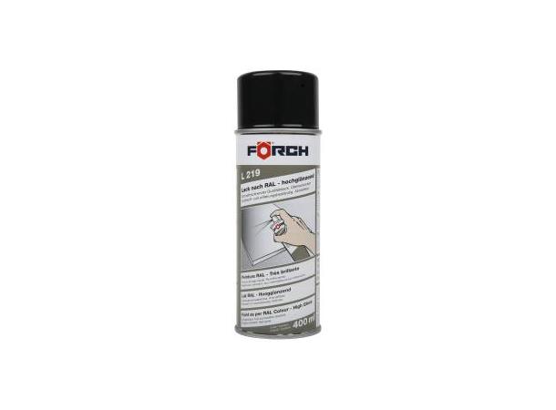 Lakk Grafitt Sort Høyglans L219  R9011 400 ml 