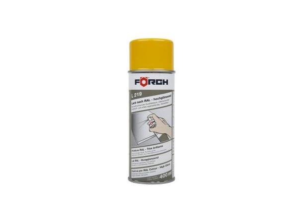 Lakk Gullgul Høyglans L219 R1004 400 ml 