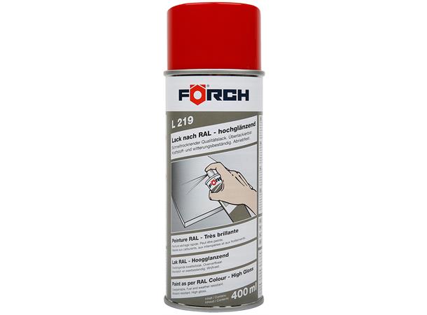 Lakk Flammerød Høyglans L219 R3000 400 ml 
