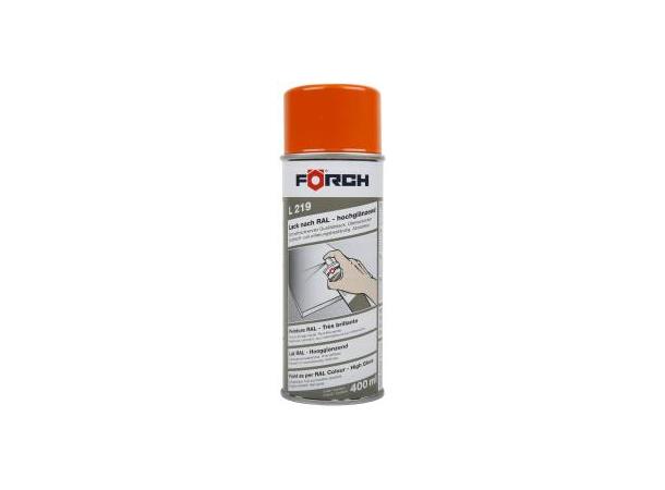 Lakk Orange Høyglans L219 R2009 400 ml 
