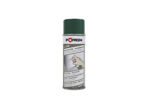 Lakk Fyrgrønn Høyglans L219  R6028 400 ml 