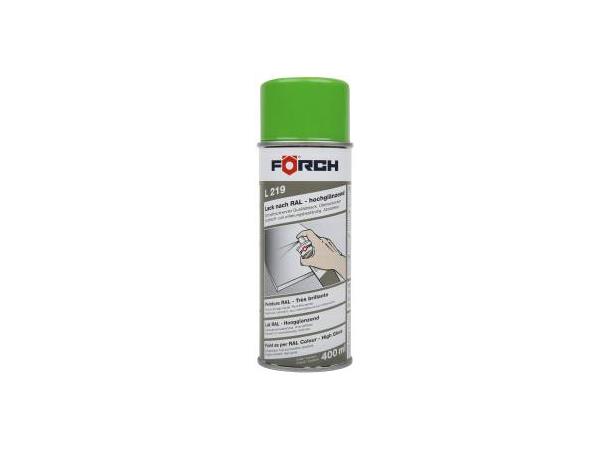 Lakk Gulgrønn Høyglans L219  R6018 400 ml 