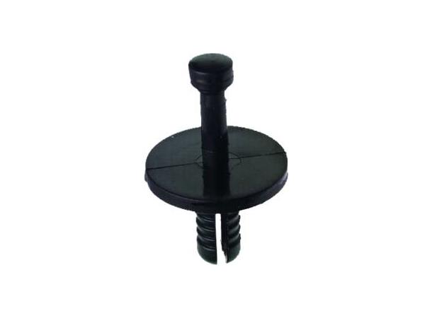 Klips, Splittnagler M/Kappe Plast .6,5X1 