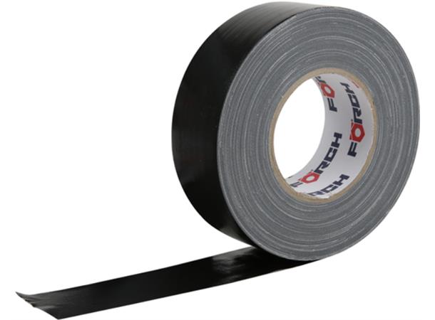 Tekstil/Slipetape Sort 50mm (50M) 50mm x 50m 