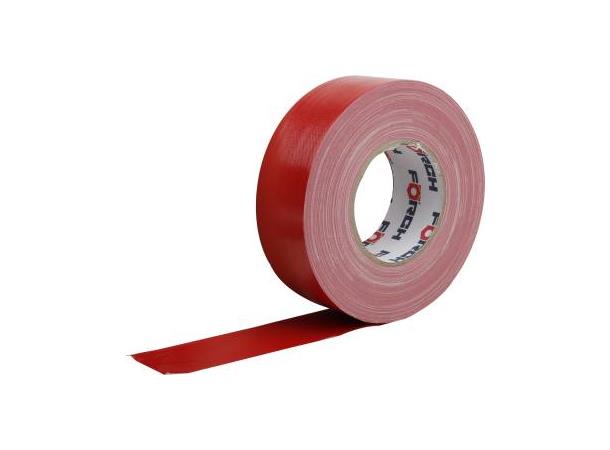 Tekstil/Slipetape Rød 50mm (50M) 50mm x 50m 