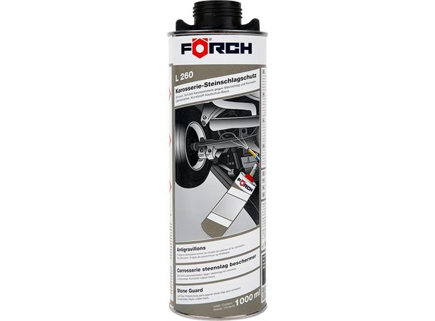 Karosseri- Steinslagsbesk. Sort  L260 1000 ml  Bodyschütz 