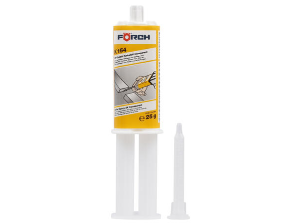 Lim 2K Epoxy 25g Transparent K154 Blandespiss = 6660 4211 